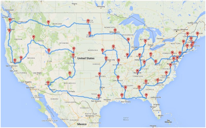 Trip road map travel california maps coast google perfect ultimate information states usa american planning through lower shows source state